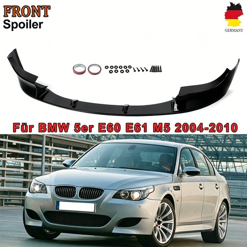Frontspoiler lippe schwarz - m5,